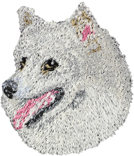 écusson spitz japonais - spitz,