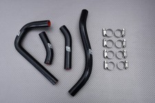 Kit de Tuyaux / Durite de Radiateur d'eau Noir KTM 525 XC ATV 2008 - 2012