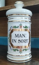 Ancien Pot Pharmacie MAN IN
