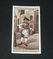 JOHN PLAYER'S CIGARETTES CARD CRIES OF LONDON 1916 BLUE BACK N°21