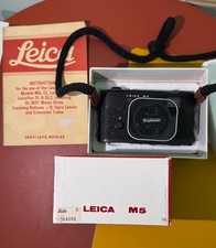 Leica M5 Black Paint +