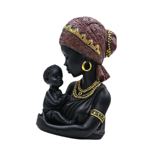 Statue africaine mère - de,