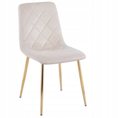 Fauteuil velours beige avec - beige,