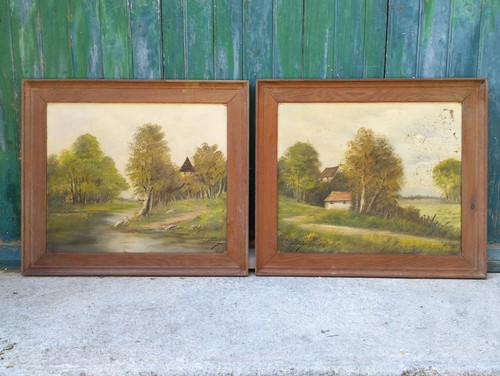 Deux tableaux impressionnistes