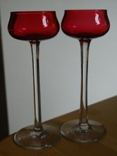 BACCARAT  2 ANCIENS VERRES A