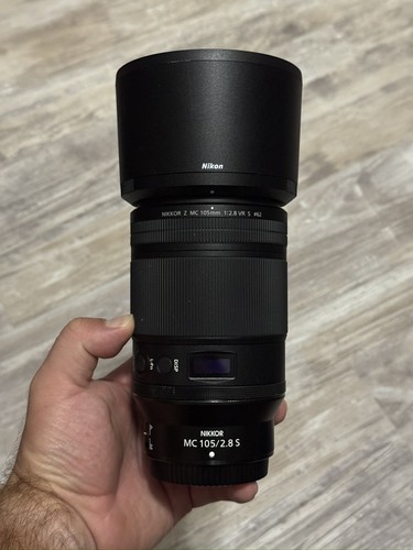 Nikon nikkor 105mm 2 - mc, f/2.8