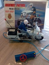 Jouet Made In Japan Harley Davidson Battery Operated Nomura Tin Toy Motorcycle