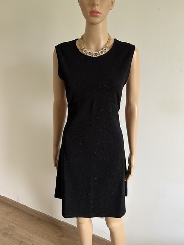 Robe noire pailletée - robe,