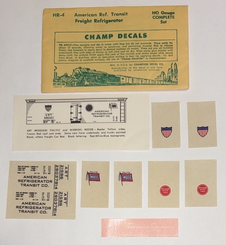 Champ decals american ref - champ,