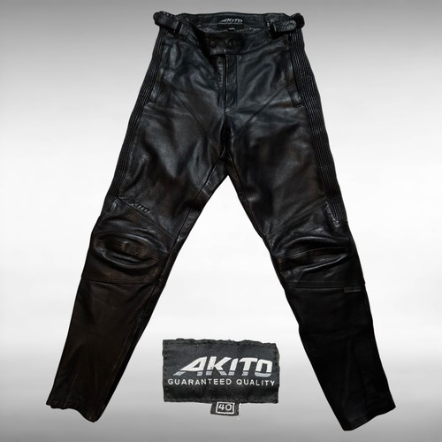 Pantalon cuir moto - , vintage