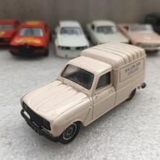 SOLIDO ECH 1/43 1325 RENAULT 4 L F6 ROTARY ESSOIRE USED GOOD CONDITION WITHOUT BOX