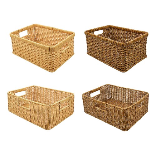 Panier rotin décoratif - rotin,