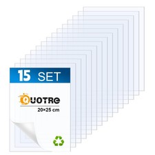 Lot de 15 plaques en plastique