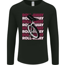 T-Shirt À Manches Longues Pour Hommes Unicycle Roll Away