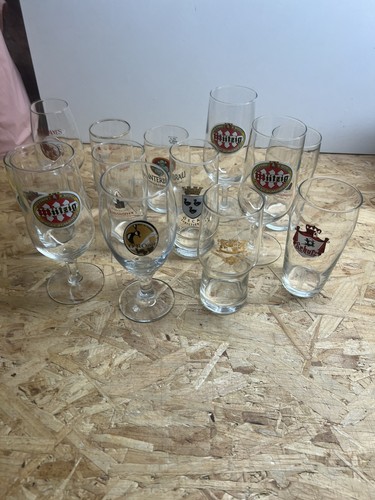 Lot verre à bière - de,