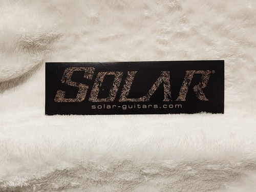 Solar guitar sticker - solar,