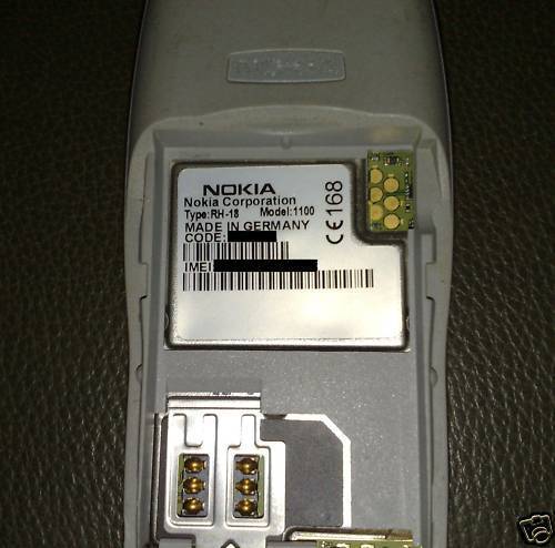 Nokia 1100 fabriqué - nokia,