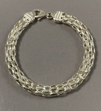 Bracelet gourmette argent