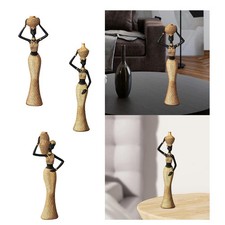 Statue de femme tribale