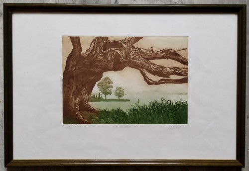 Tableau gravure numérotée