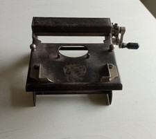 OLD CIGARETTE ROLLER TWO FOR ONE TOBACCO ROLLING MACHINE
