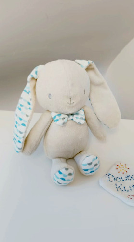 Peluche doudou lapin beige - peluche/doudou,