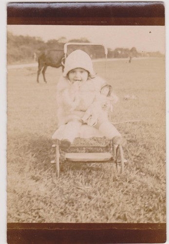 Antique photograph girl - photograph, her