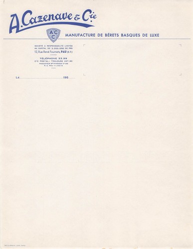 Pau fabricant cazenave - fabricant, cie