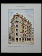 PARIS, 1 RUE ROUSSELET - 1906