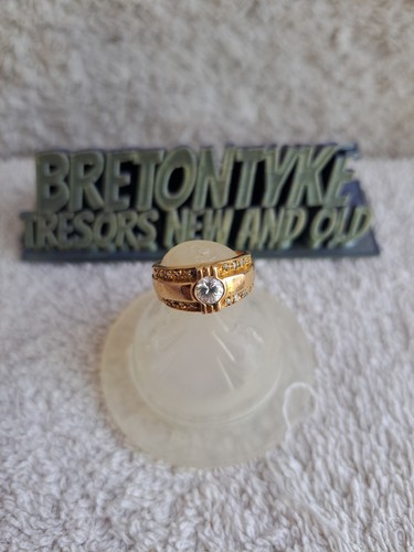 Bague ancienne plaque - ancienne,
