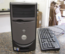 Dell DIMENSION 4600 Tower Intel Pentium 4 2.80GHz, 512MB Vintage Gaming -Works!