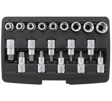 COFFRET 19 EMBOUTS ET DOUILLES