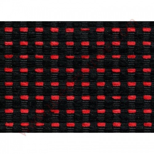 Tissu quartet carreaux rouge - tissu,
