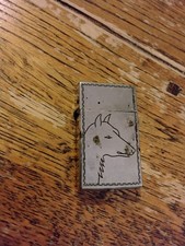 Briquet Essence Automatique Ancien HW Bavaria Allemagne Décor Tête de Chien