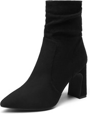 Bottine Femme Bottes Mi-Mollet