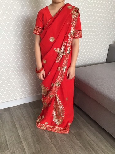 Sari indien enfant - indien,