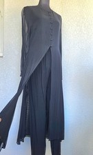 Nitya Black Duster And Pants Set Sz FR38/10