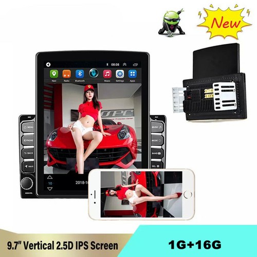 2din car radio vertical - 2din, 9.7"