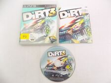 Mint Disc Playstation 3 Ps3 Dirt 3 III - Inc Manual