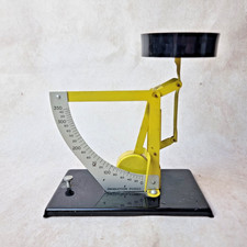 Balance Vintage Posso – Bureau ou Pèse Lettre – Design Rétro Jaune et Noir