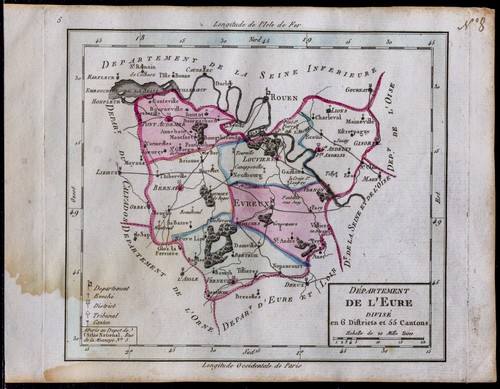 1791 département l eure - de, l'eure