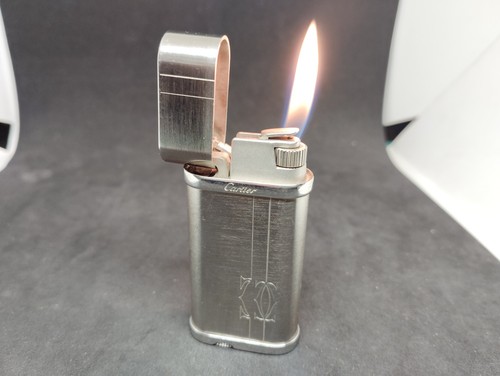 Briquet gaz cartier vintage - gaz,