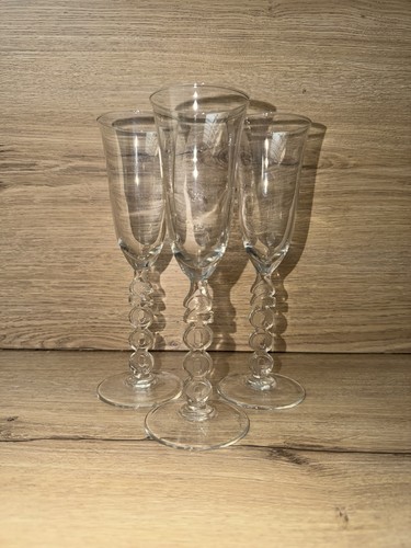Flûtes champagne vintage - 3, à