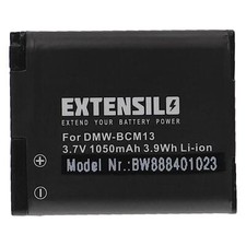 Batterie pour Panasonic Lumix DMC-ZS100K DMC-TZ60 DMC-TZ61 DMC-ZS30 1050mAh 3,7V