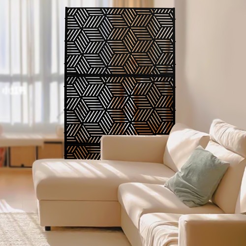 Panel room divider screen - room,
