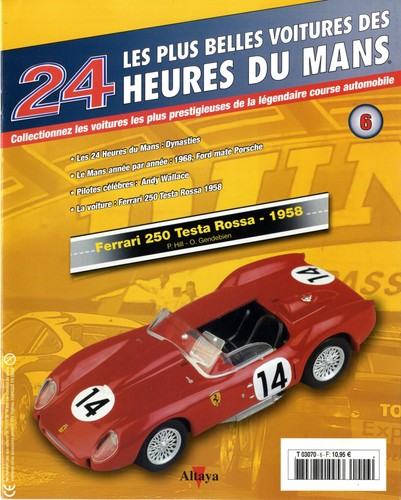 Fascicule altaya 6 - n°6, ferrari