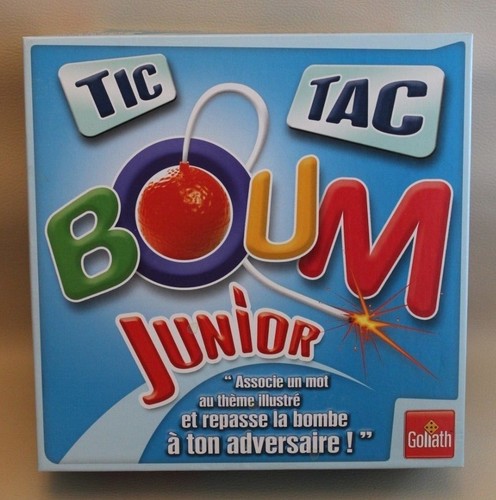 Jeu société tic tac - jeu, boum