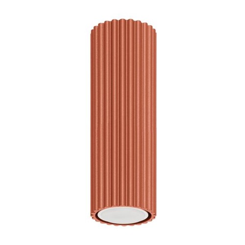 Plafonnier aluminium ocre - plafonnier,