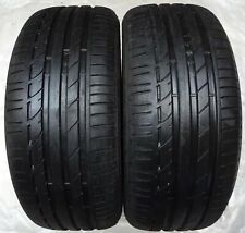2 summer tires Bridgestone Potenza S001 * RSC RFT 245/50 R18 100Y RA2122