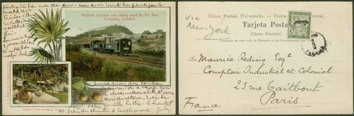 Panama 1910 view card/T